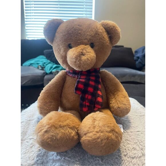 Bass Pro Shops Stuffed Teddy Bear w/ Scarf - Picture 10 of 11